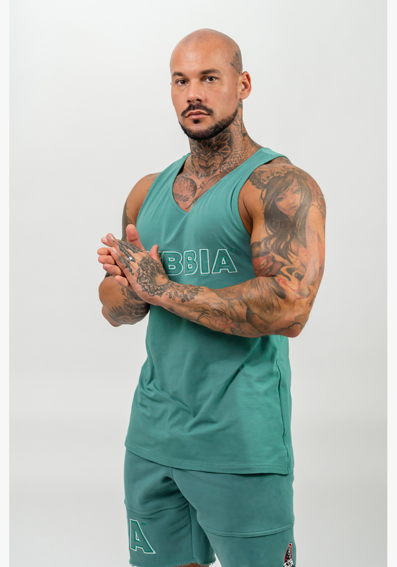 NEBBIA • Fitness tielko STRENGTH zelená • Nebshop.sk NEBBIA • Fitness tielko STRENGTH zelená • Nebshop.sk