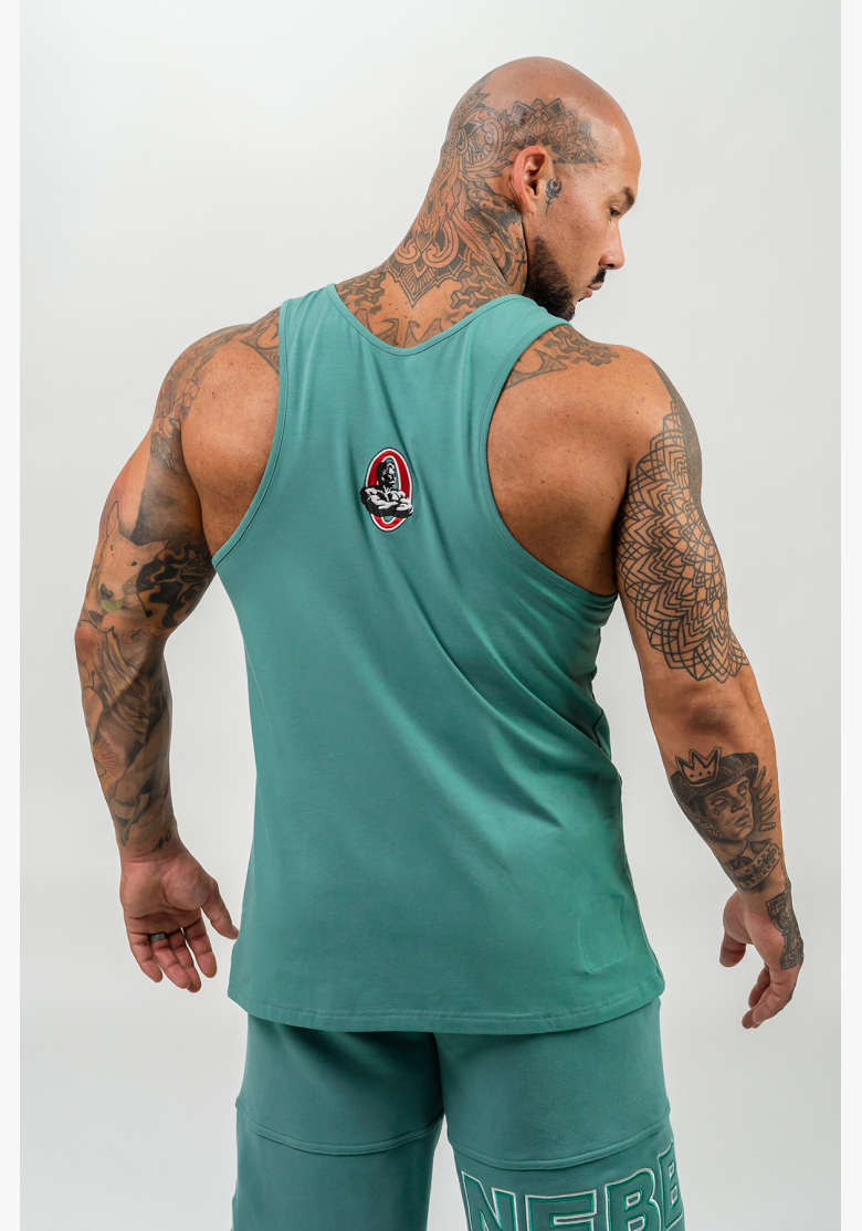 NEBBIA • Fitness tílko STRENGTH zelená • Nebshop.cz NEBBIA • Fitness tílko STRENGTH zelená • Nebshop.cz