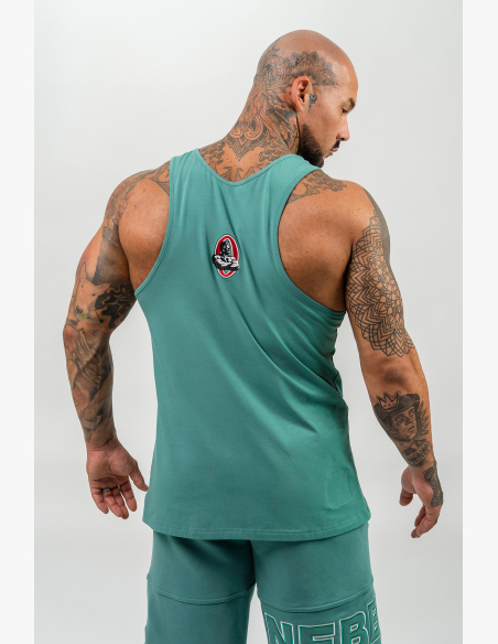 NEBBIA • Fitness tielko STRENGTH zelená • Nebshop.sk
