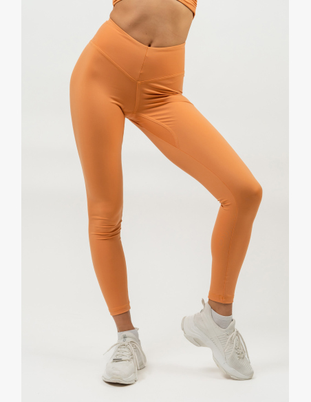 NEBBIA • Legíny s vysokým pásom ELEVATED oranžová • NebShop.sk
