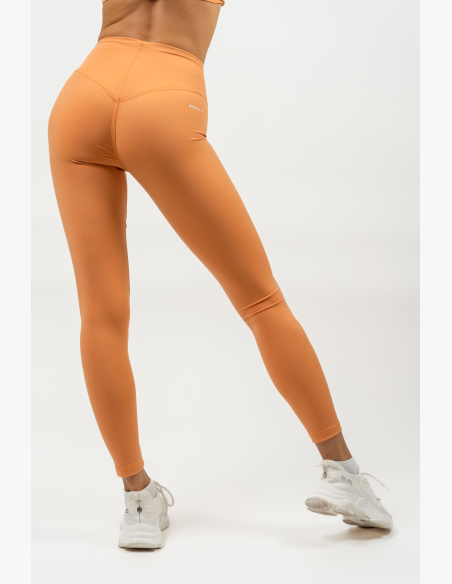 NEBBIA • Legíny s vysokým pásom ELEVATED oranžová • NebShop.sk