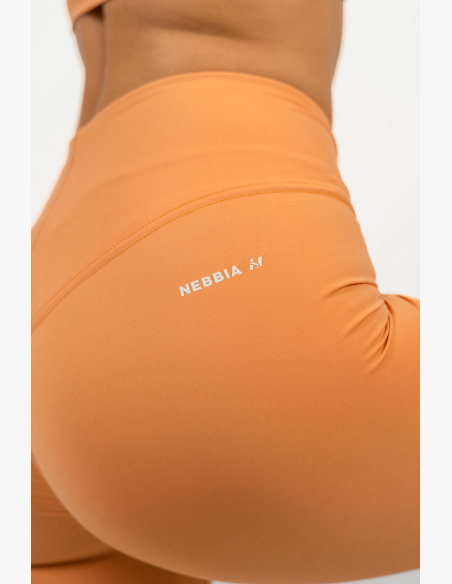 NEBBIA • Legíny s vysokým pásom ELEVATED oranžová • NebShop.sk
