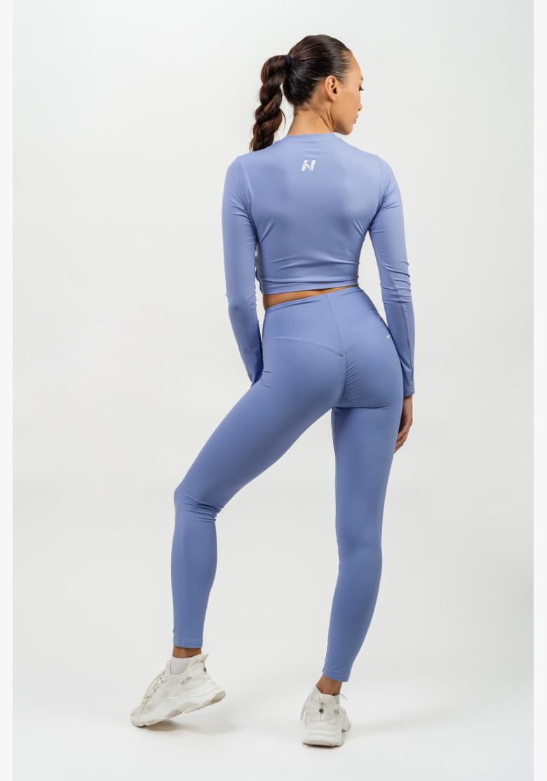 NEBBIA • Leggings con vita alta ELEVATED viola • NebShop.it NEBBIA • Leggings con vita alta ELEVATED viola • NebShop.it