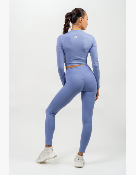 NEBBIA • Legíny s vysokým pasem ELEVATED fialová • NebShop.sk