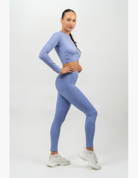 NEBBIA • Legíny s vysokým pasem ELEVATED fialová • NebShop.sk