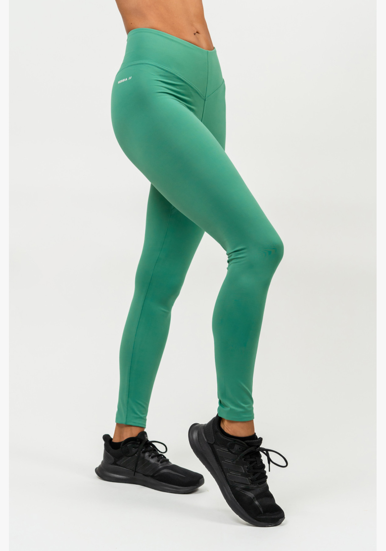 NEBBIA • High-waisted leggings ELEVATED green • NebShop.com NEBBIA • High-waisted leggings ELEVATED green • NebShop.com