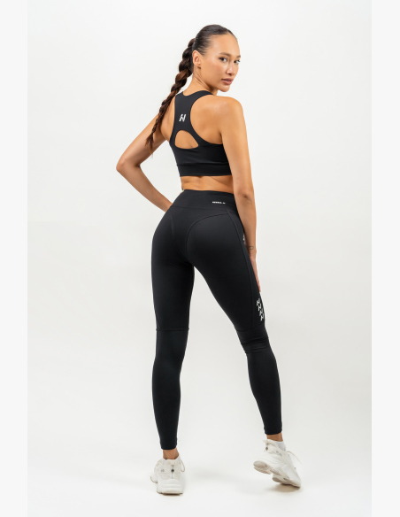 NEBBIA • Tvarujúce legíny s vysokým pásom AGILE čierna • NebShop.sk