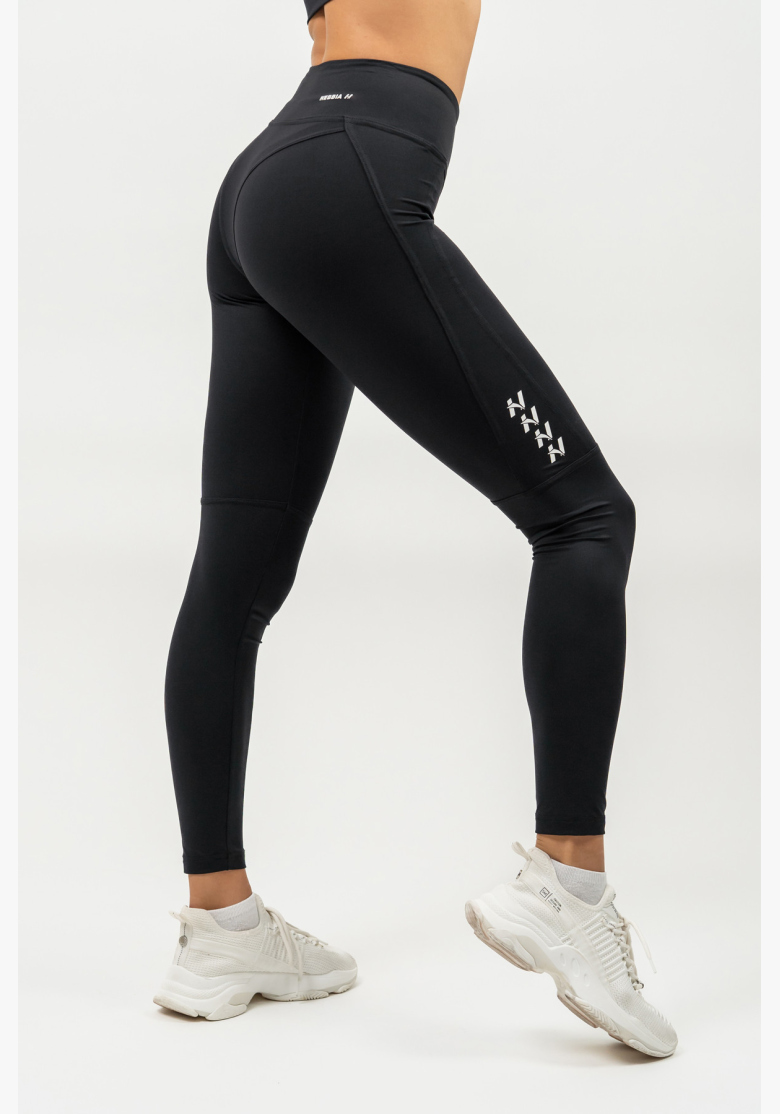 NEBBIA • Tvarujúce legíny s vysokým pásom AGILE čierna • NebShop.sk NEBBIA • Tvarujúce legíny s vysokým pásom AGILE čierna • NebShop.sk