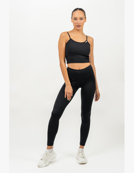 NEBBIA • Tvarujúce legíny s vysokým pásom AGILE čierna • NebShop.sk