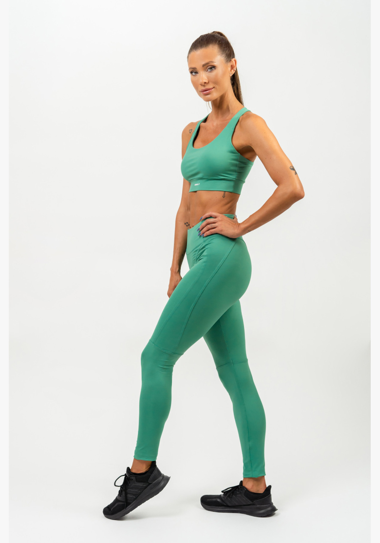 NEBBIA • Shaping leggings with high waist AGILE green • NebShop.com NEBBIA • Shaping leggings with high waist AGILE green • NebShop.com