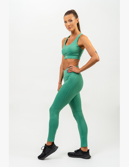 NEBBIA • Tvarujúce legíny s vysokým pásom AGILE zelená • NebShop.sk