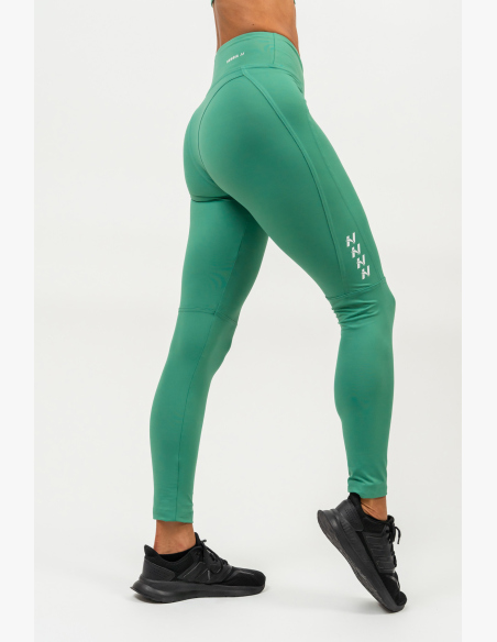 NEBBIA • Tvarujúce legíny s vysokým pásom AGILE zelená • NebShop.sk