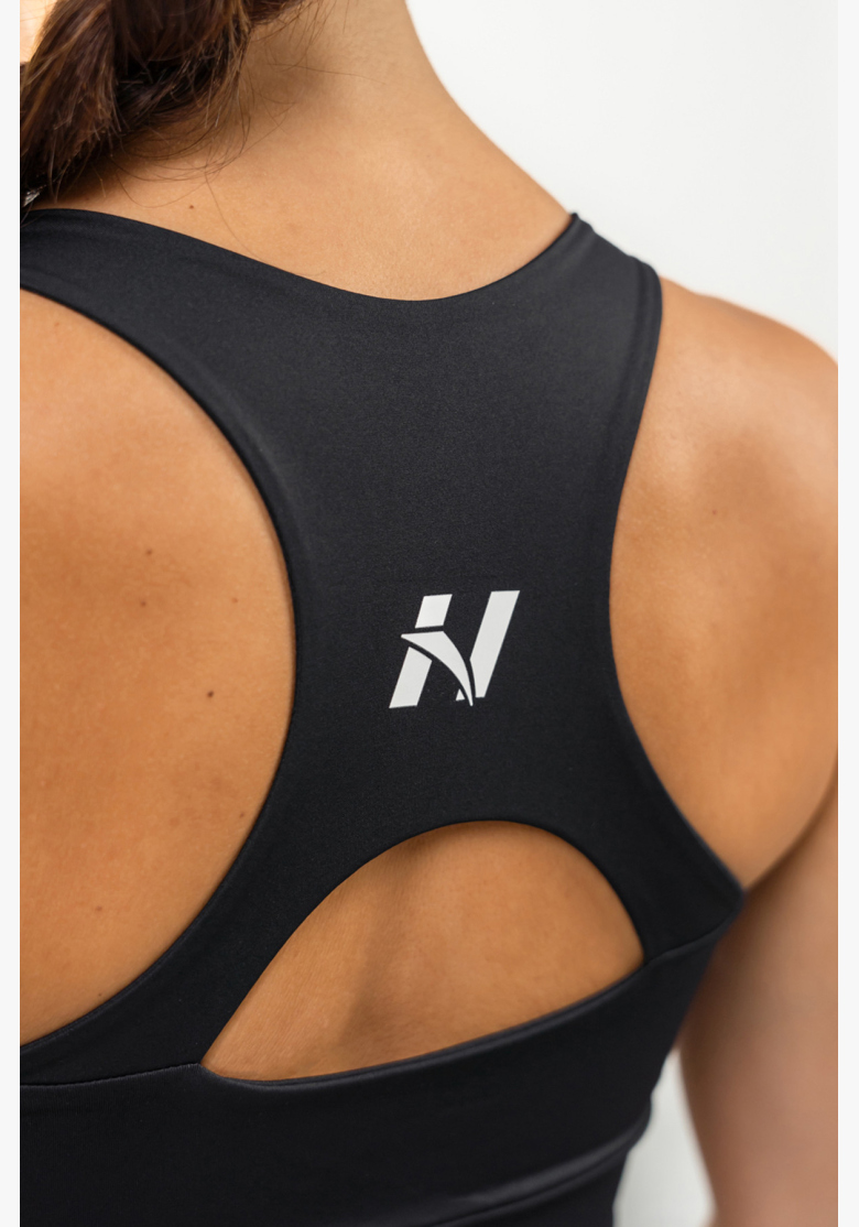 NEBBIA • Reggiseno sportivo racer back AGILE nero • NebShop.it NEBBIA • Reggiseno sportivo racer back AGILE nero • NebShop.it
