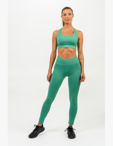 NEBBIA • Športová racer back podprsenka AGILE zelená • NebShop.sk