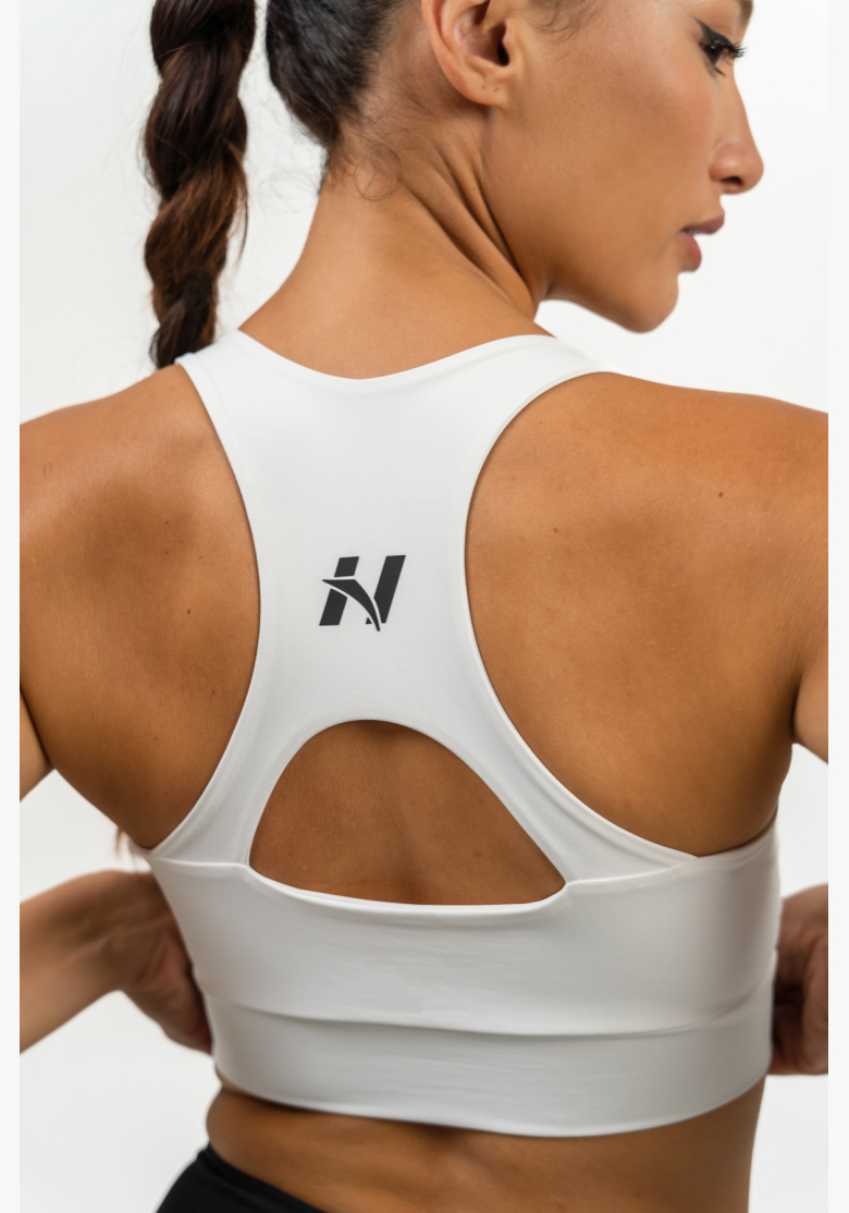 NEBBIA • Športová racer back podprsenka AGILE biela • NebShop.sk NEBBIA • Športová racer back podprsenka AGILE biela • NebShop.sk