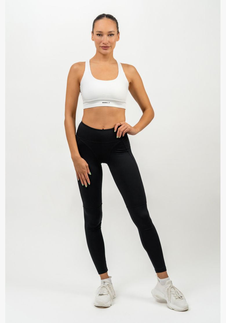 NEBBIA • Reggiseno sportivo racer back AGILE bianco • NebShop.it NEBBIA • Reggiseno sportivo racer back AGILE bianco • NebShop.it