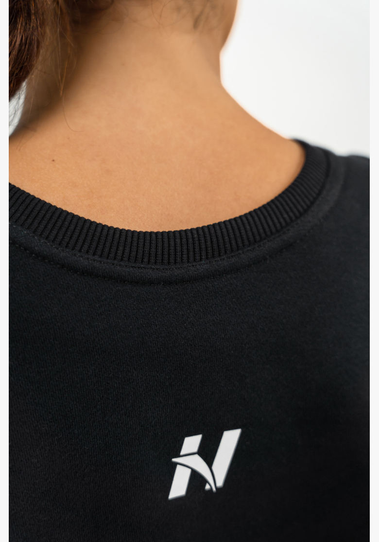 NEBBIA • Crop hoodie GYM SPIRIT black • NebShop.com NEBBIA • Crop hoodie GYM SPIRIT black • NebShop.com