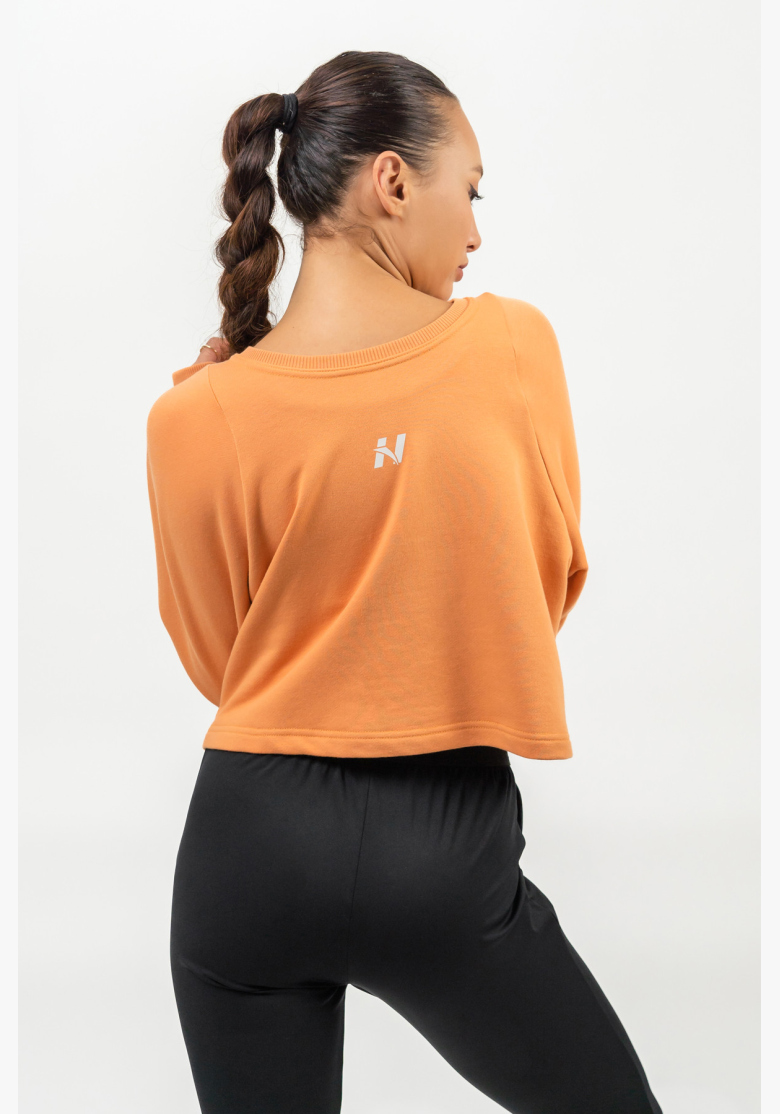 NEBBIA • Krátka mikina GYM SPIRIT oranžová • NebShop.sk NEBBIA • Krátka mikina GYM SPIRIT oranžová • NebShop.sk