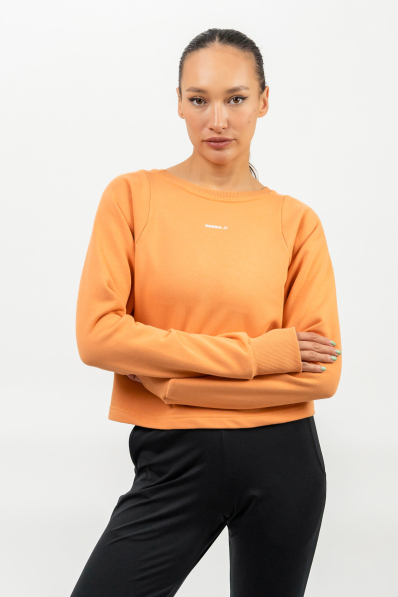 NEBBIA • Krátka mikina GYM SPIRIT oranžová • NebShop.sk