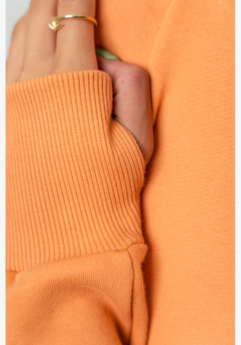 NEBBIA • Crop sweatshirt GYM SPIRIT orange • NebShop.com NEBBIA • Crop sweatshirt GYM SPIRIT orange • NebShop.com