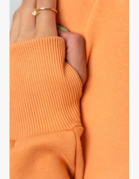 NEBBIA • Krátka mikina GYM SPIRIT oranžová • NebShop.sk