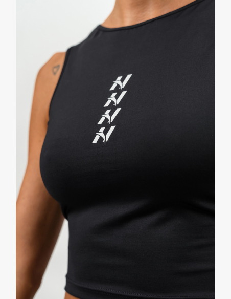 NEBBIA • Crop top tielko CONFIDENCE čierna • NebShop.sk