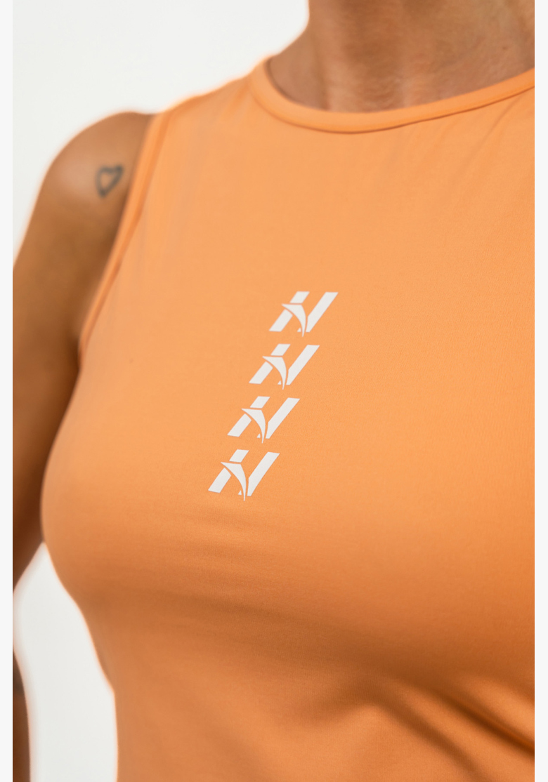 NEBBIA • Crop top canotta CONFIDENCE arancione • NebShop.cz NEBBIA • Crop top canotta CONFIDENCE arancione • NebShop.cz