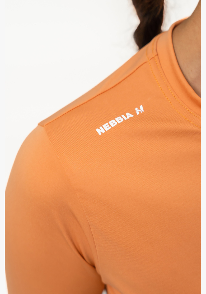 NEBBIA • Crop top s dlhým rukávom ELEVATED oranžová • NebShop.sk NEBBIA • Crop top s dlhým rukávom ELEVATED oranžová • NebShop.sk