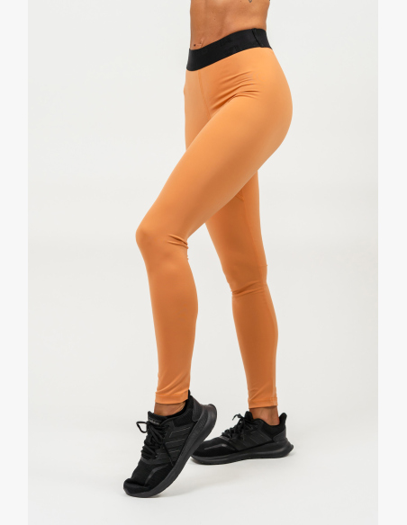 NEBBIA • Legíny s vysokým pásom ELITE oranžová • NebShop.sk