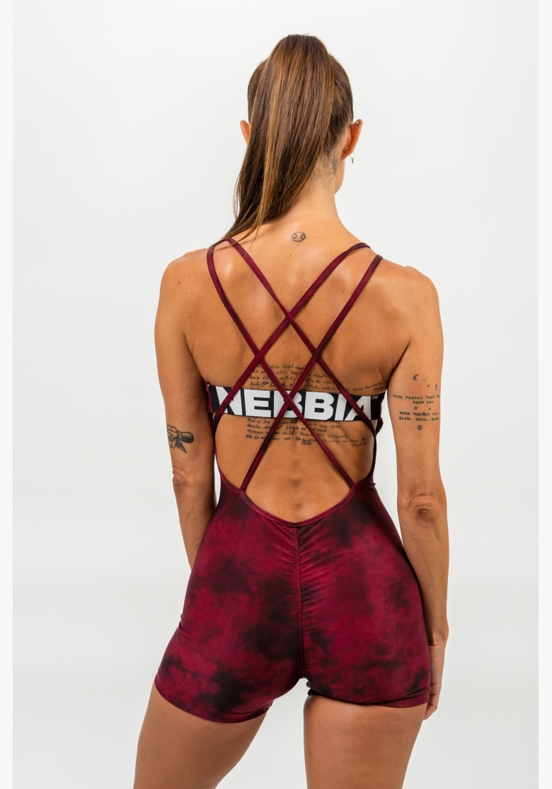 NEBBIA • Tuta sportiva corta TREND-SETTER rossa • NebShop.it NEBBIA • Tuta sportiva corta TREND-SETTER rossa • NebShop.it
