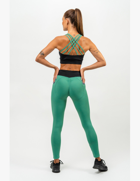 NEBBIA • High Waist SIGNATURE Leggings Green • Nebshop.cz