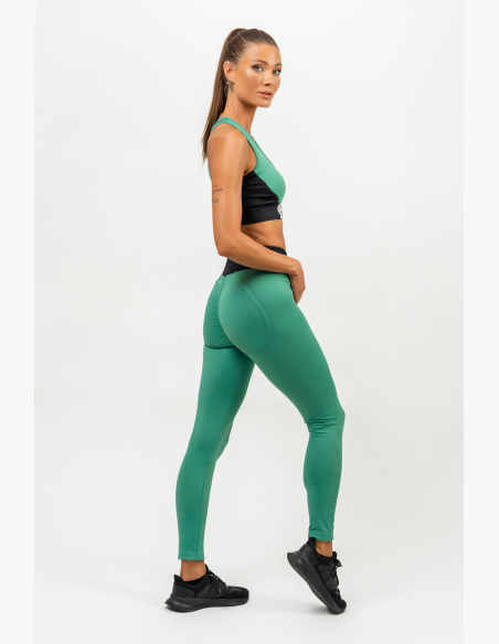 NEBBIA • Legíny s vysokým pásom SIGNATURE zelená • Nebshop.sk