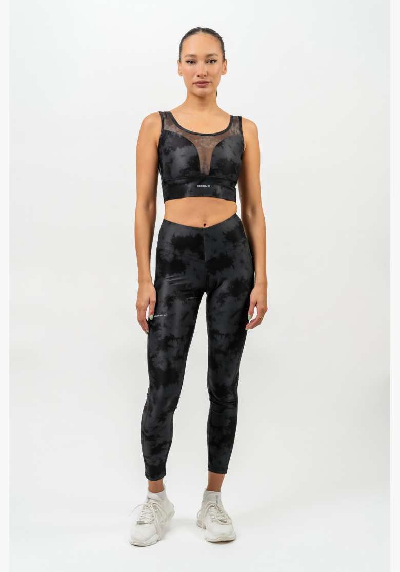 NEBBIA • Leggings con rete a vita alta IMPACT nera • Nebshop.it NEBBIA • Leggings con rete a vita alta IMPACT nera • Nebshop.it