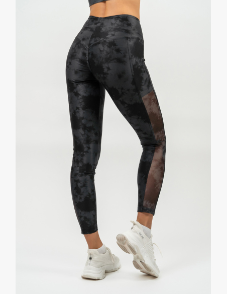 NEBBIA • Legíny so sieťkou s vysokým pásom IMPACT čierna • Nebshop.sk
