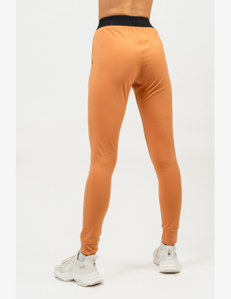 NEBBIA • Slim fit legíny s kapsami GYM SPIRIT oranžová • Nebshop.sk