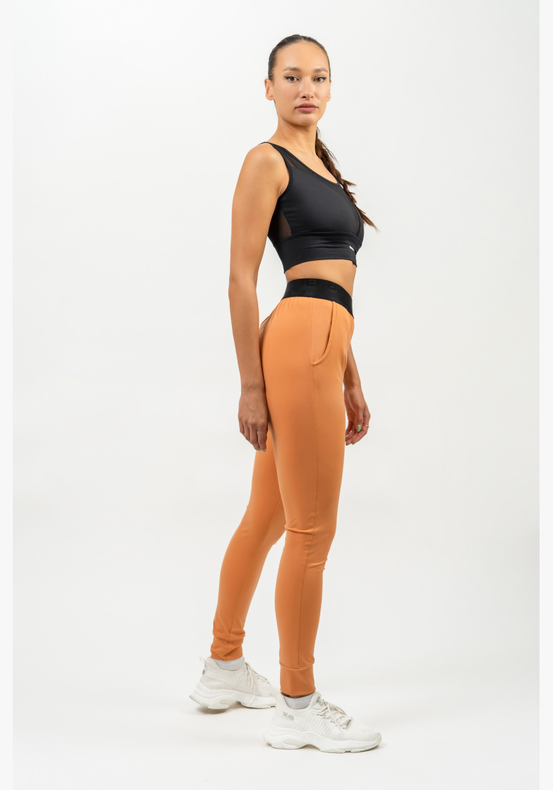 NEBBIA • Slim fit leggings with pockets GYM SPIRIT orange • Nebshop.cz NEBBIA • Slim fit leggings with pockets GYM SPIRIT orange • Nebshop.cz