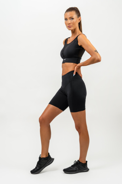 NEBBIA • Pantaloni da ciclismo a vita alta ELITE neri • Nebshop.it 2
