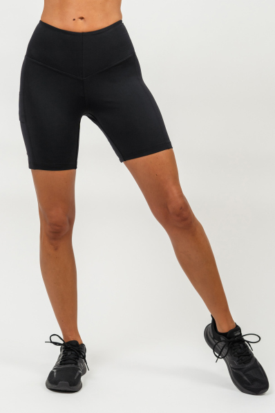 NEBBIA • Cyklistické šortky s vysokým pásom ELITE čierna • Nebshop.sk