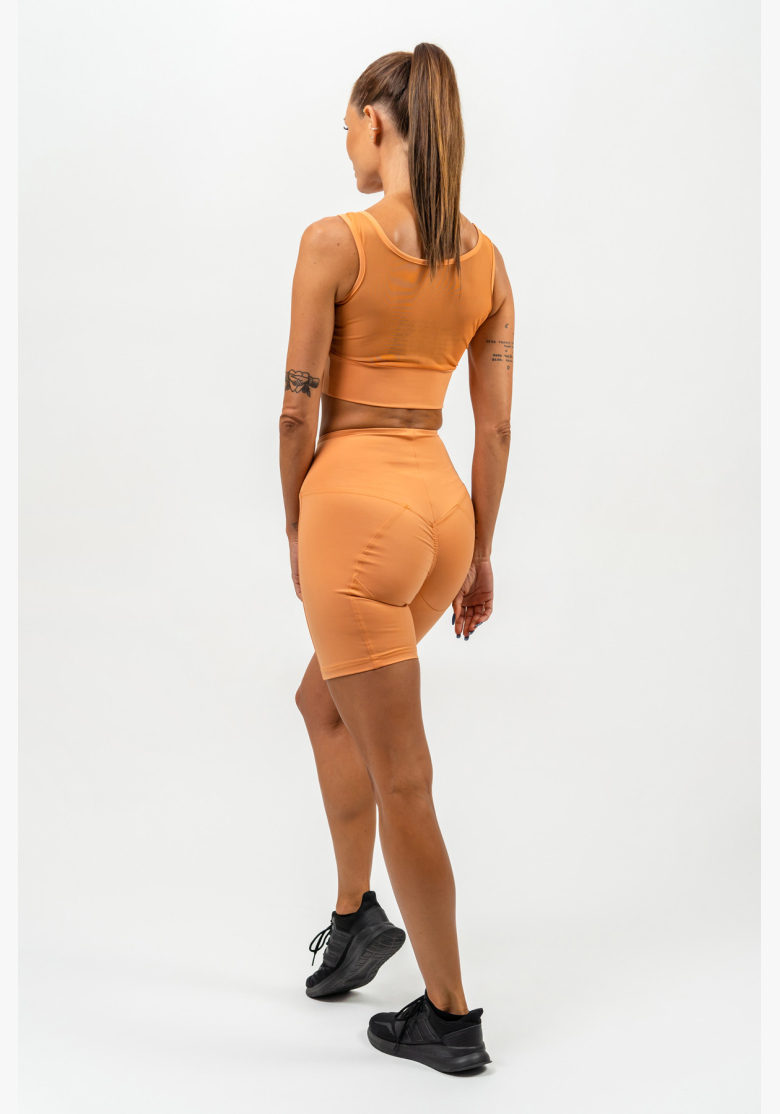 NEBBIA • Šortky na bicykel s vysokým pásom ELITE oranžová • Nebshop.sk NEBBIA • Šortky na bicykel s vysokým pásom ELITE oranžová • Nebshop.sk