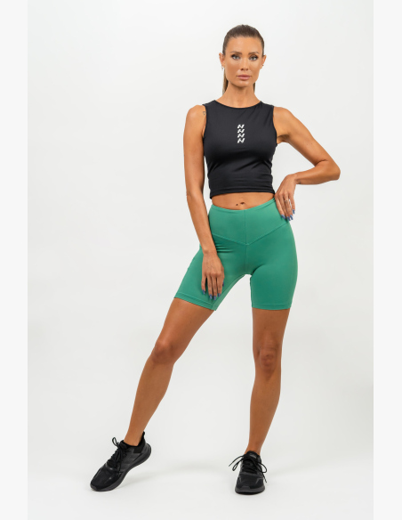 NEBBIA • Pantaloni da ciclismo a vita alta ELITE verde • Nebshop.it