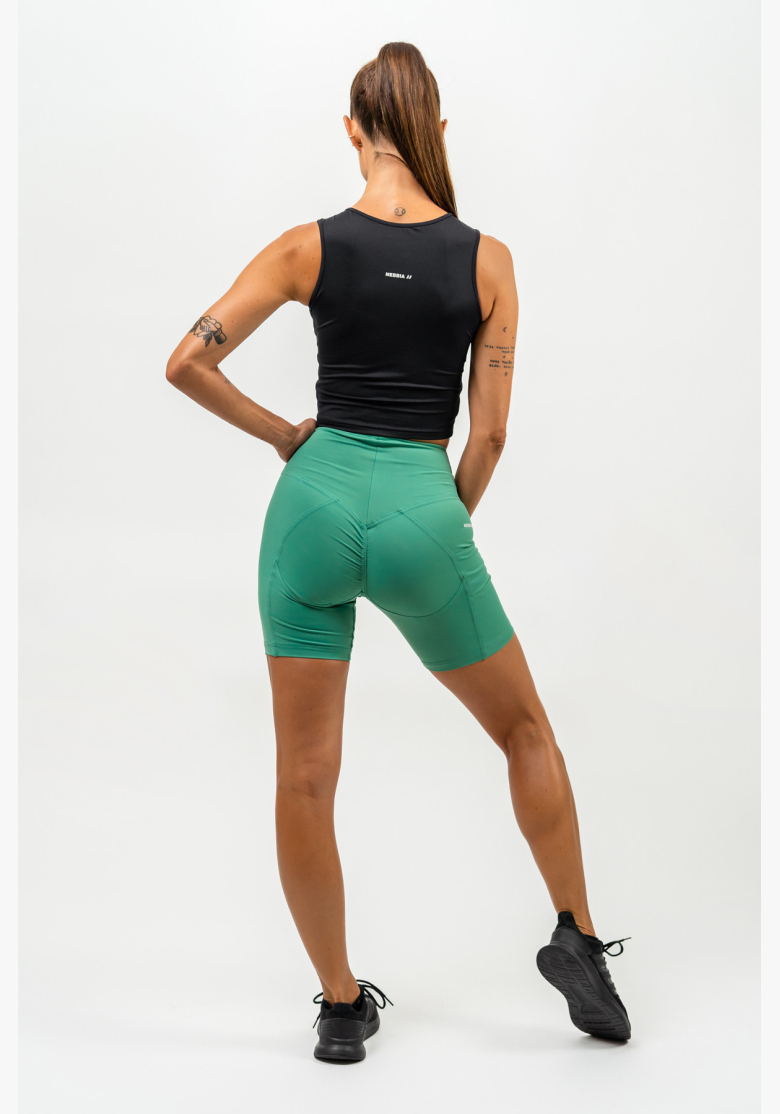 NEBBIA • Pantaloni da ciclismo a vita alta ELITE verde • Nebshop.it NEBBIA • Pantaloni da ciclismo a vita alta ELITE verde • Nebshop.it