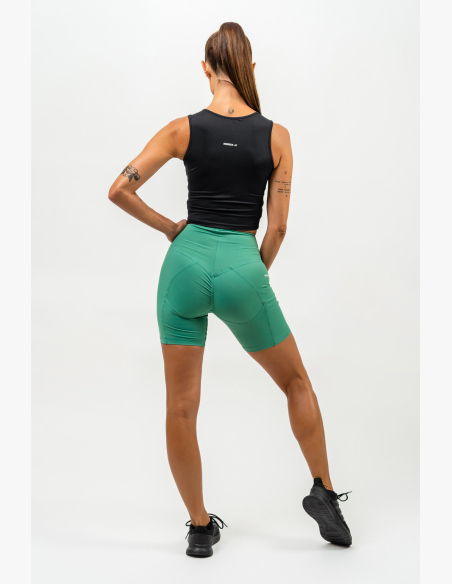 NEBBIA • Cyklistické šortky s vysokým pasem ELITE zelená • Nebshop.sk