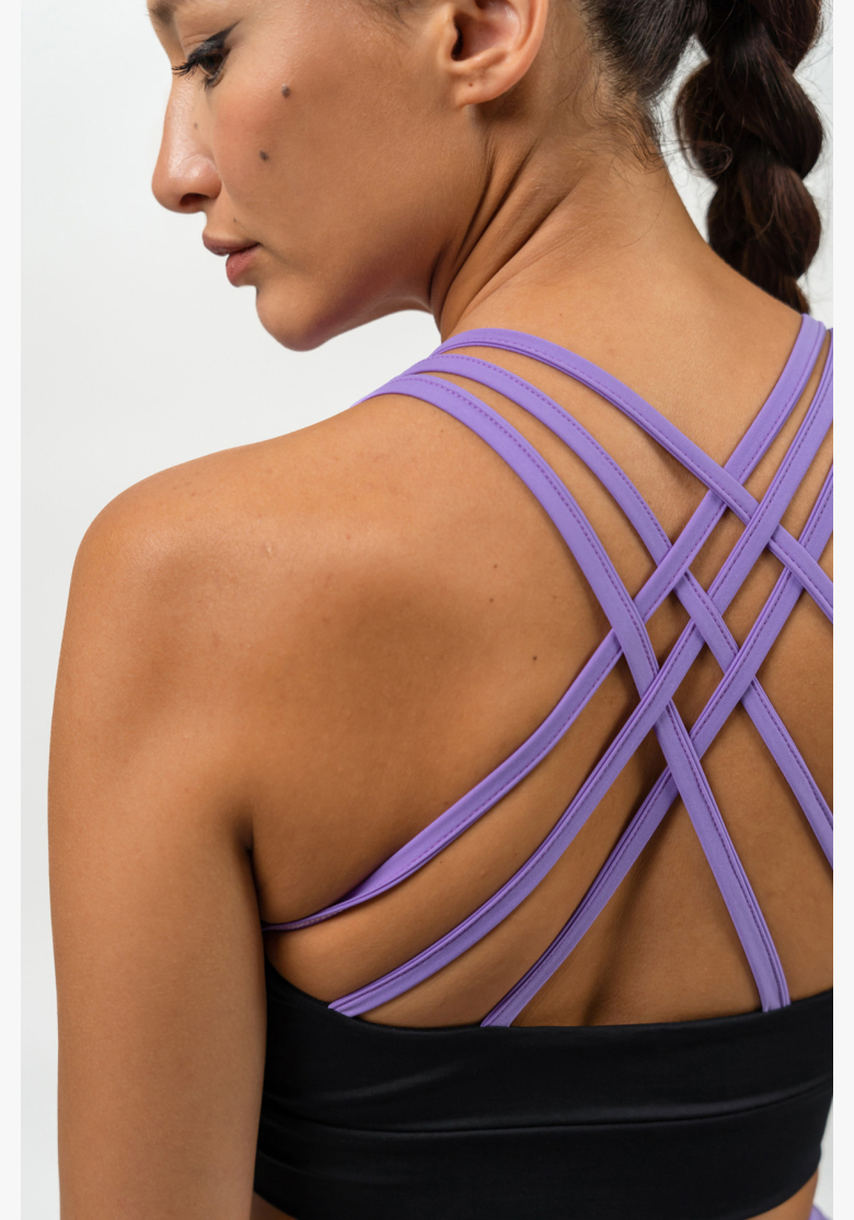 NEBBIA • Reinforced sports bra SIGNATURE purple • Nebshop.cz NEBBIA • Reinforced sports bra SIGNATURE purple • Nebshop.cz