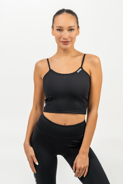 NEBBIA • Women's 3/4 Bra with High Support Elite Essentials Black • Nebshop.cz