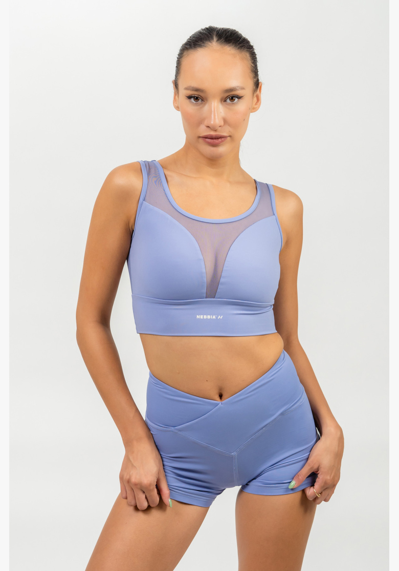 NEBBIA • Športová podprsenka s sieťkou PERFORMANCE fialová • Nebshop.sk NEBBIA • Športová podprsenka s sieťkou PERFORMANCE fialová • Nebshop.sk