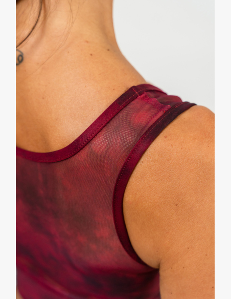 NEBBIA • Športová podprsenka so sieťkou IMPACT červená • Nebshop.sk