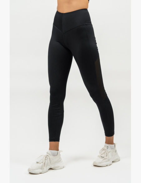 NEBBIA • Legíny s sieťkou s vysokým pásom PERFORMANCE čierna • Nebshop.sk