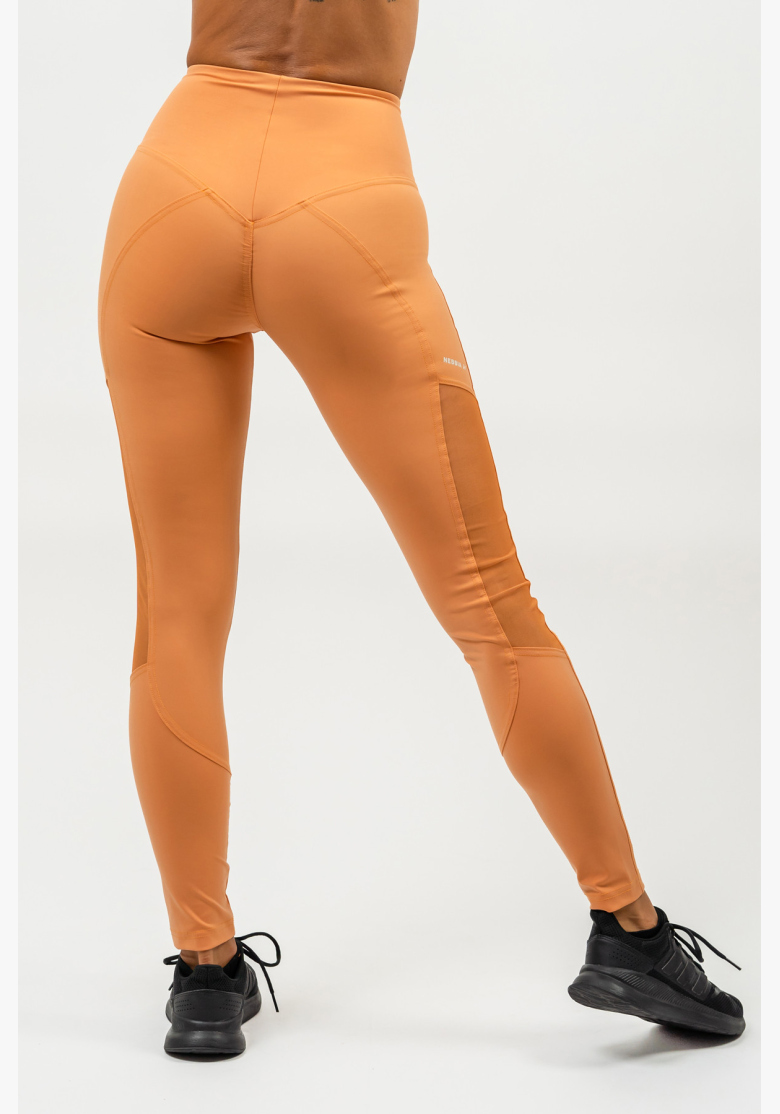 NEBBIA • Legíny so sieťkou s vysokým pásom PERFORMANCE oranžová • Nebshop.sk NEBBIA • Legíny so sieťkou s vysokým pásom PERFORMANCE oranžová • Nebshop.sk