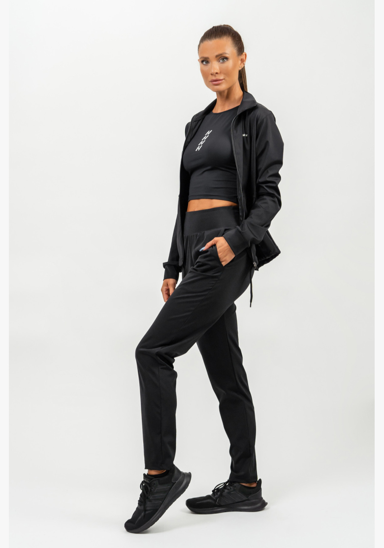 NEBBIA • Mikina na zips s odleskom SLEEK čierna • Nebshop.sk NEBBIA • Mikina na zips s odleskom SLEEK čierna • Nebshop.sk