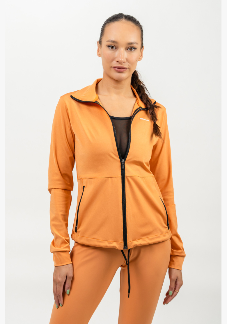 NEBBIA • Mikina na zip s odleskom SLEEK oranžová • Nebshop.sk NEBBIA • Mikina na zip s odleskom SLEEK oranžová • Nebshop.sk